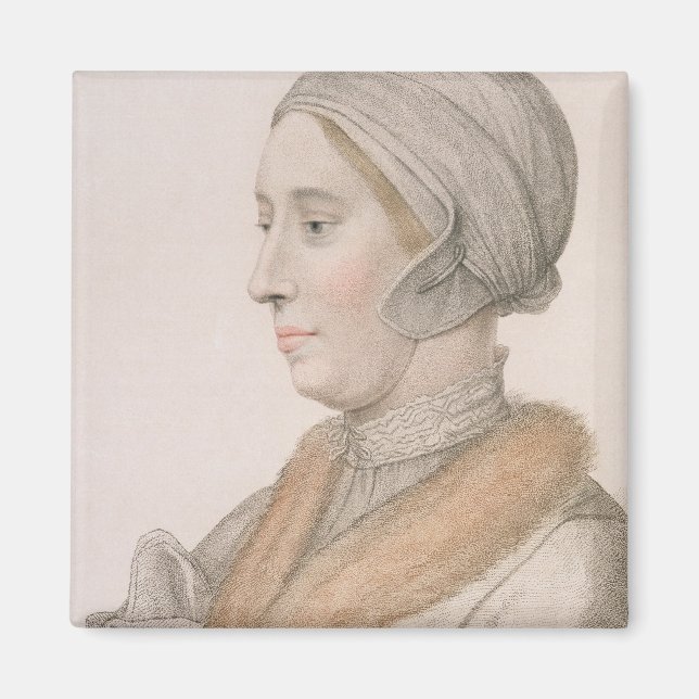 Aimant Anne Boleyn (1507-36) gravée par Francesco Bartol (Devant)