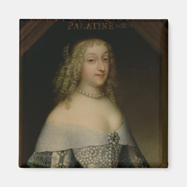 Aimant Anne de Gonzaga Princesse Palatine (Devant)