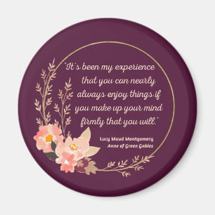 Aimant Anne Of Green Gables Citation I - Style mignon