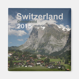 Aimant Année de changement d'aimant de Grindelwald Suiss