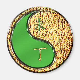 Aimant Année de la chèvre d'incendie