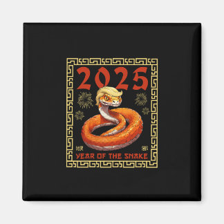 Aimant Année Du Serpent Trump 2025