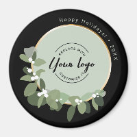 Année personnalisée Entreprise Green Wreath Logo V