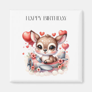 Aimant Anniversaire de Deer Pilot