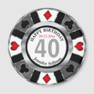 Articles Anniversaire Casino De Maison Decoration Zazzle Fr