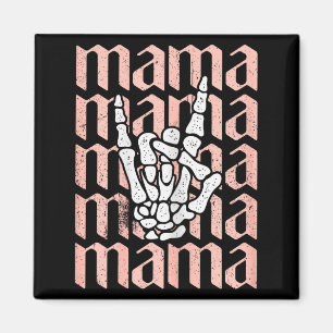 Aimant Anniversaire de maman, cadeaux de rock and roll de