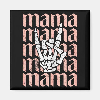 Aimant Anniversaire de maman, cadeaux de rock and roll de