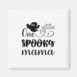 Aimant Anniversaire d'Halloween d'une maman Éffrayante