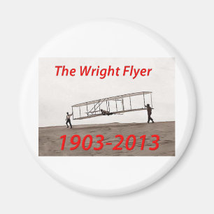 Aimant Anniversaire d'insecte de Wright (1903-2013)