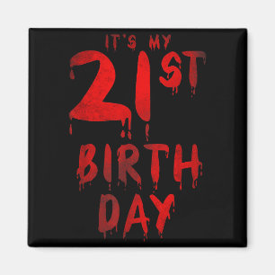Aimant Anniversaire Drôle 21e Anniversaire Pour Amateur D
