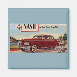 Aimant Annonce automobile Nash 1941