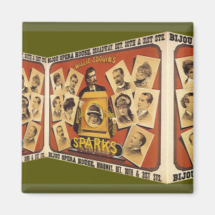 Aimant ANNONCE de BROADWAY de THÉATRE DE L'OPÉRA de BIJ