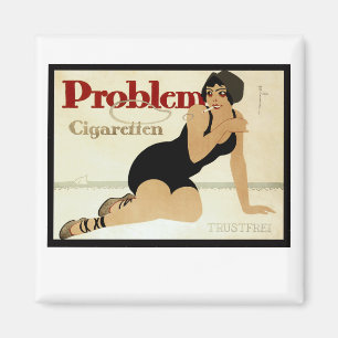Aimant Annonce de cigarette de problème