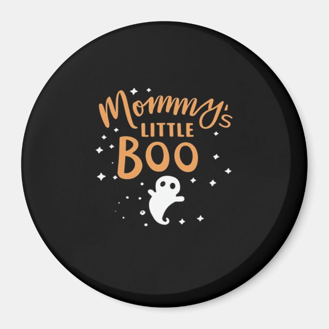 Aimant Annonce de grossesse Halloween mignonne (Devant)