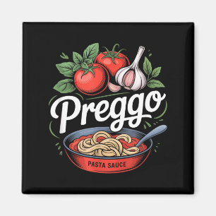 Aimant Annonce de grossesse Sauce de pâtes Prego Drôle Pr