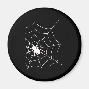 Aimant Annonce de grossesse Toile d'araignée Halloween