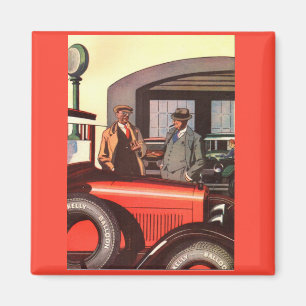 Aimant Annonce de pneus Kelly Springfields dans les année