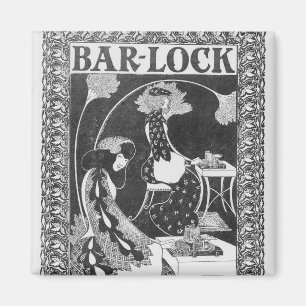 Aimant Annonce pour les machines à écrire à barres-serrur