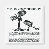 Annonce stéréoscopique Holmes - Vintage