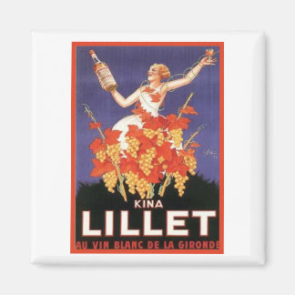 Aimant Annonce Vintage Kina Lillet