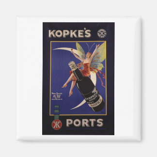 Aimant Annonce vintage Ports de Kopke