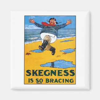 Aimant Annonce vintage Skegness - Skegness is so Bracing 