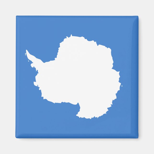 Aimant Antarctique Drapeau de haute qualité (Devant)