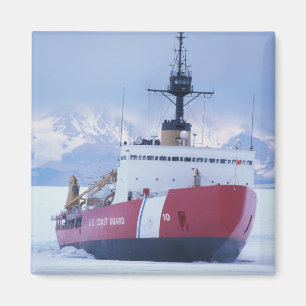 Aimant Antarctique, île de Ross, station McMurdo, USCG