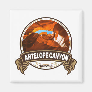Aimant Antelope Canyon Arizona Travel Badge