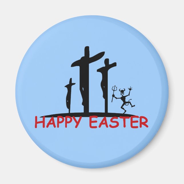 Aimant Anti-chrétien (Devant)