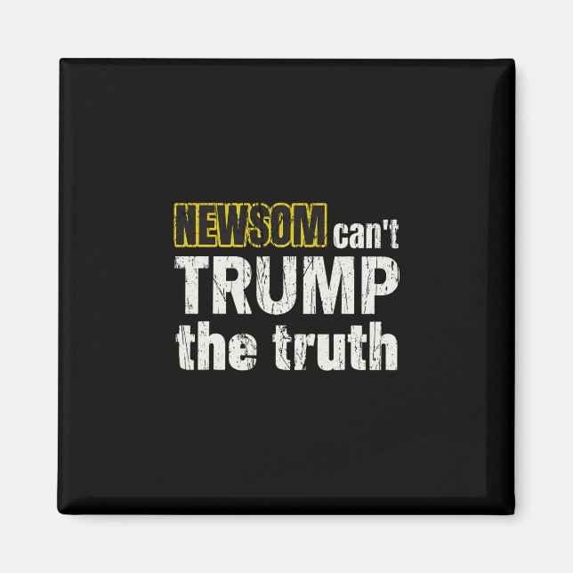 Aimant Anti Gavin Newsom  (Devant)