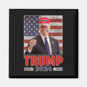 Aimant Anti Joe Biden Funny Conservateur Donald Trump 202