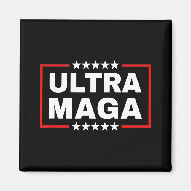 Aimant Anti Joe Biden Ultra Maga  (Devant)