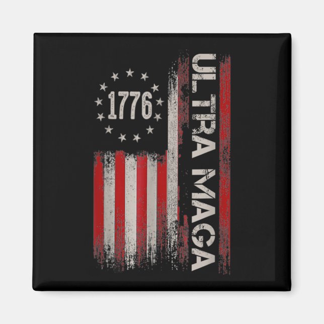 Aimant Anti Joe Biden Ultra Maga Le Retour Du Grand (Devant)