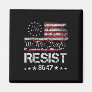 Aimant Anti Trump 8647 Résiste à l'échec Trump Impeach 47