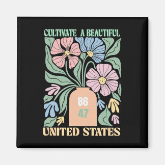 Aimant Anti Trump Floral Boho 86 47 Cultivez De Beau