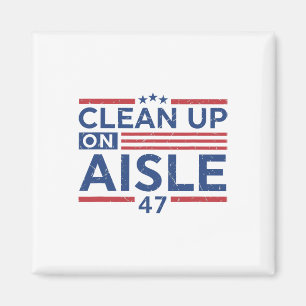 Aimant Anti Trump Impeach 47 Trump 47e Président Drapeau