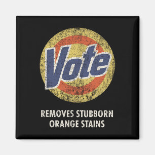 Aimant Anti-Trump Vote Detergent Fun Vintage