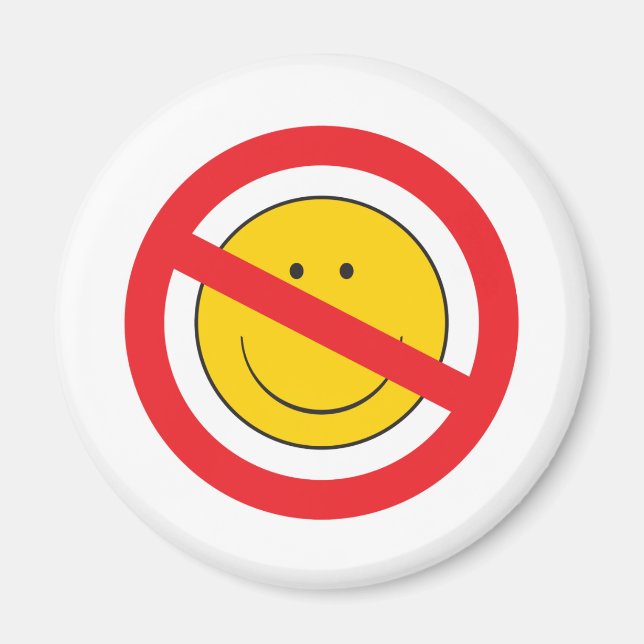 Aimant Anti-Visage Souriant (Devant)