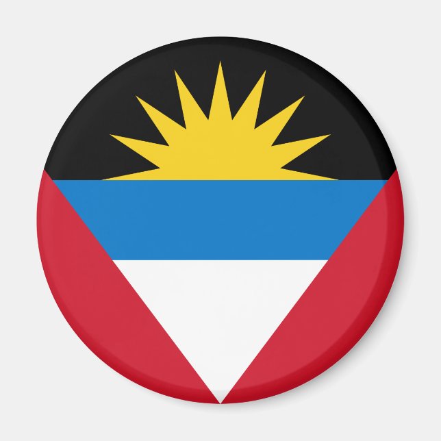 Aimant Antigua et Barbuda Flag (Devant)