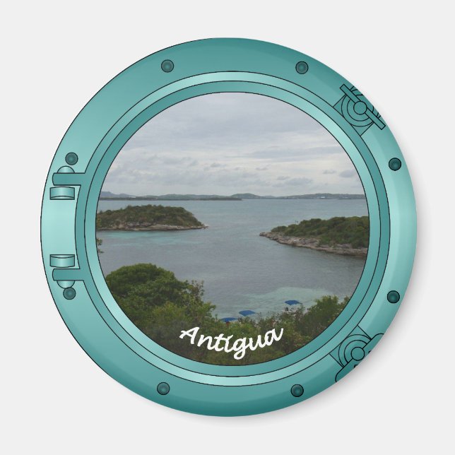 Aimant Antigua Porthole (Devant)