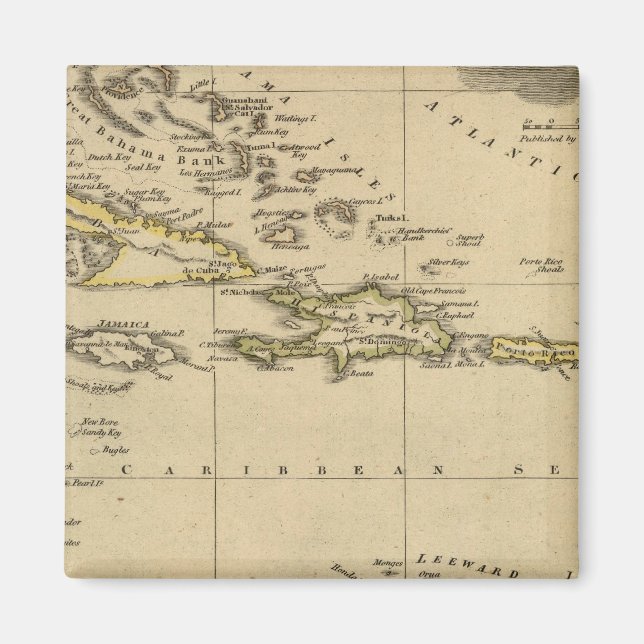Aimant Antilles 15 (Devant)