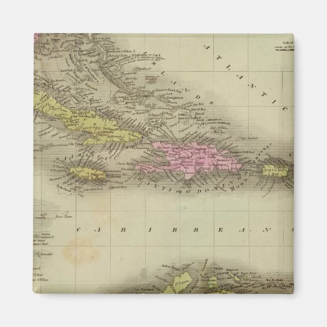 Aimant Antilles 23 (Devant)