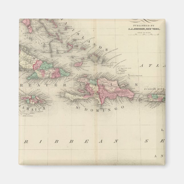 Aimant Antilles 3 (Devant)