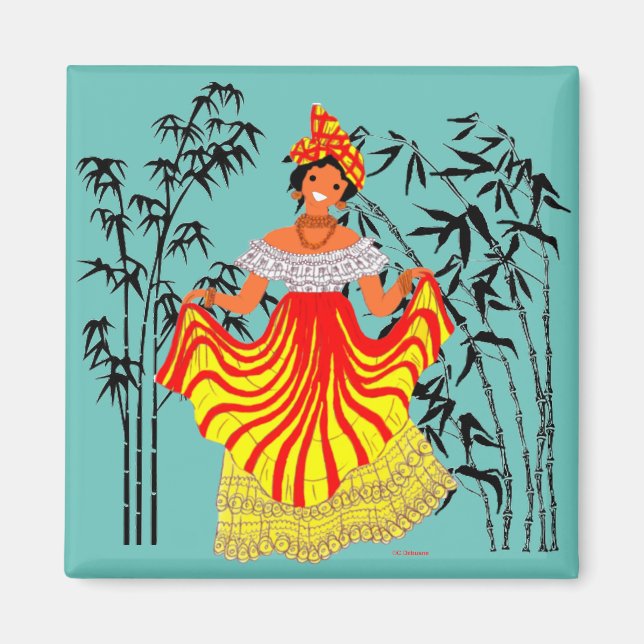 Aimant Antilles françaises (Devant)