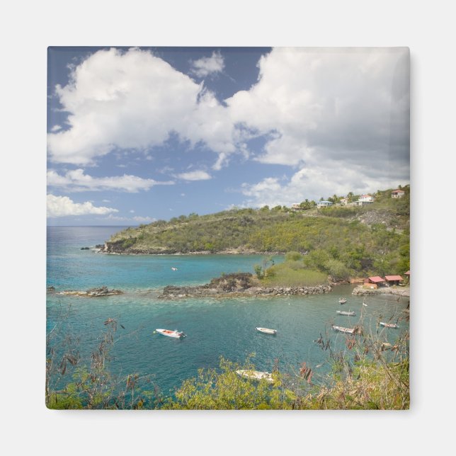 Aimant ANTILLES FRANÇAISES (FWI), Guadeloupe, Basse, (Devant)
