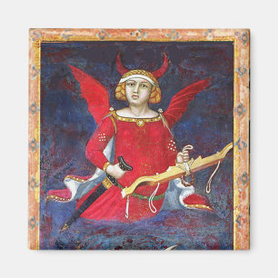 Aimant ANTIQUE RENAISSANCE TAROTS /THE DEVIL Pride Détail