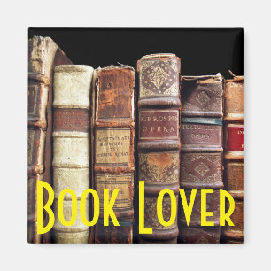Aimant Antique vieux livres Vintage Tomes Cadeau