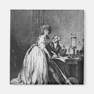 Aimant Antoine Laurent Lavoisier et son épouse