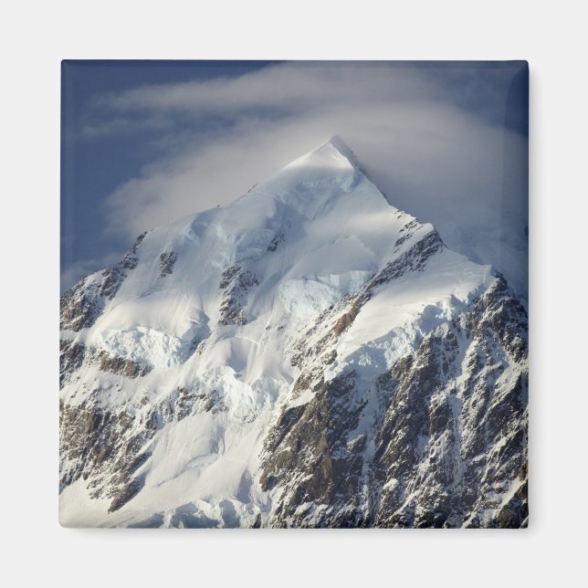 Aimant Aoraki mont Cook, pays de Mackenzie, sud (Devant)